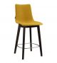 Natural Zebra Pop sgabello con schienale gambe in legno seduta in tessuto di Scab vendita online
