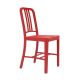 111 Navy Sedia Rosso Coca Cola in Plastica by Emeco Vendita Online