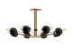 Neil Suspension Lamp Brass and Steel Structure by DelightFULL Online Sales