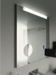 S8310 Specchiera Retroilluminata in Alluminio Satinato by Inda Vendita Online