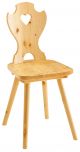 S/101 Sedia Legno di Pino Massello di SintesiDesign Vendita Online