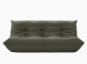Divano Togo Ligne Roset - Cat.V Pelle Diva 98047/5332 Cyprès