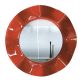 Wave Mirror Orange Frame Sovet