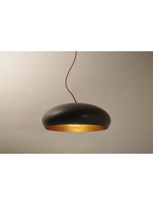 Due modern suspension lamp steel structure suitable for contract use by Paolodonadello online sales