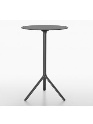 Miura tavolo pieghevole base in alluminio piano in acciaio by Plank vendita online su www.sintesi.design