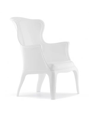 Pasha Lounge Armchair Polycarbonate Structure by Pedrali Online Sales