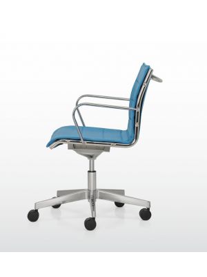 Season Square 2 Executive Chair Aluminum Frame Fabric Seat by Quinti Online Sales