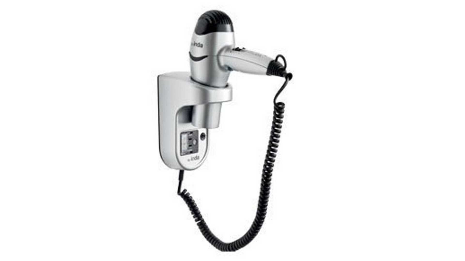 壁掛け式ヘアドライヤー