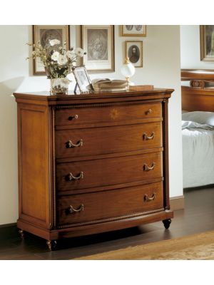 Esedra Dresser Walnut Made in Italy by Bianchi Mobili 