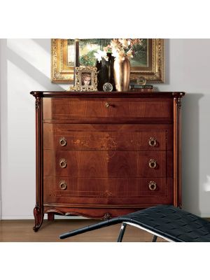 Parigi Dresser Walnut Made in Italy by Bianchi Mobili 