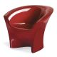 Ohla armchair polyethylene structure suitable for contract use by Plust online sales
