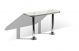 WO-24/TB-103 Vintage Table Steel Structure by Bel Air Sales Online