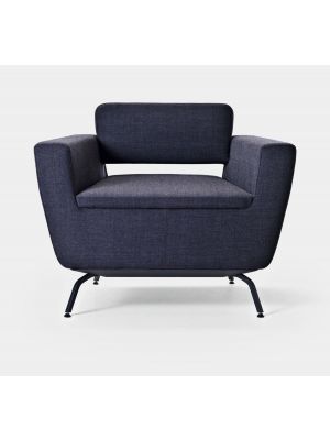 Serie 50 8713 waiting armchair coated in fabric by LaCividina buy online