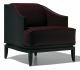 Diesis 48C Lounge Armchair Wooden Frame Leather Seat by Cabas Online Buy