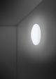 Sales Online Lumi F07 G53 Wall Lamp with Diffuser in Satin Finish White Blown Glass and White Metal Painted Structure by Fabbian