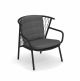 Nef 629 high design armchair aluminum frame suitable for outdoor use by Emu online sales on www.sintesi.design now!