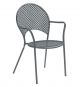 Sole 3403 stackable chair steel structure suitable for outdoor and contract use by Emu buy online