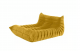 Ligne Roset Togo Chaise Longue - Cat. S Alcantara Curry Y116