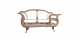 143/21 Sofa Baroque Frame Beechwood Structure by Style Frame Online Sales