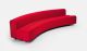Osaka modular sofa coated in fabric ideal for contract use by LaCividina online sales