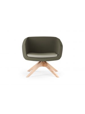 arca armhair with low backrest and wooden base online sales sintesidesign