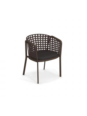 Carousel 1213 Armchair Emu Outdoor Armchair Painted Aluminium Armchair SintesiDesign