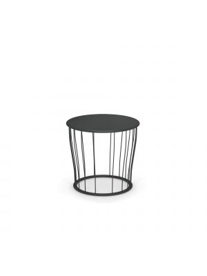 Cannolè Small Coffee Table Emu Outdoor Coffee Table Galvanized Painted Steel SdieDesign
