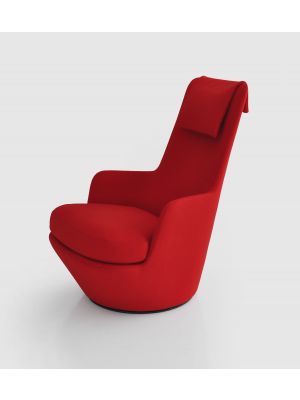 Hi Turn Swivel Armchair Coated in Fabric or Leather by Bensen Online Sales