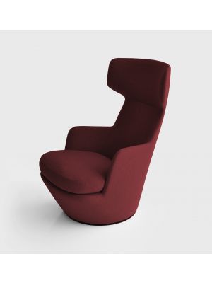 My Turn Swivel Armchair Coated in Fabric or Leather by Bensen Online Sales