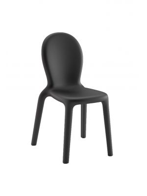 Chloè high design stackable chair polyethylene structure suitable for outdoor use by Plust online sales on www.sintesi.design
