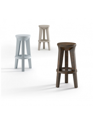 Frozen stool polyethylene structure suitable for contract use by Plust online sales