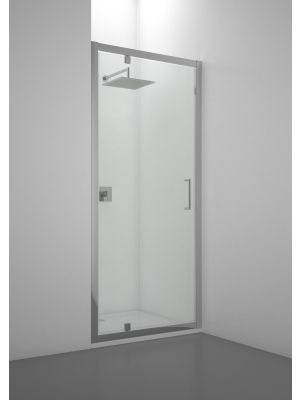 Venere Hinged Door Shower Enclosure Glass Doors Aluminum Frame by SintesiDesign Online Sales