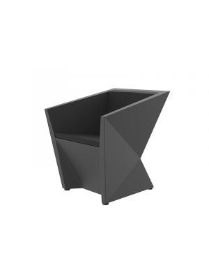 faz armchair by Vondom polyethilene structure online sales sintesidesign