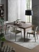 Dominique table ash wooden structure by Pacini & Cappellini online sales