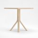 Tree Square table ash wood structure suitable for contract use by Sipa online sales