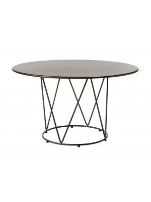 Desiree DE1300 round table metal frame suitable for outdoor use by Vermobil online sales