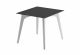 Planet T dining table polyethylene legs hpl top suitable for outdoor and contract use by Plust online sales on www.sintesi.design