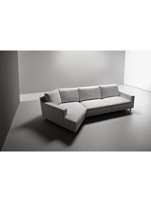 Manhattan C sectional sofa fabric coated suitable for contract by LaCividina buy online