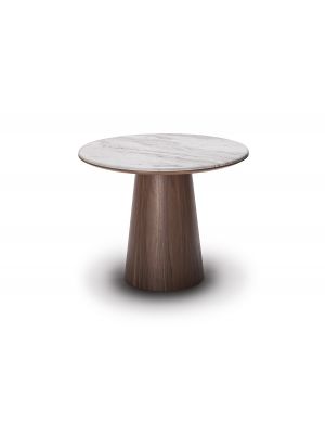 Please Table in Walnut Wood and Calacatta Marble Sales Online by EsseDesign