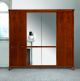 Sales Online 320 Wardrobe 4Doors by Bianchi Mobili Walnut