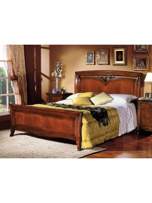 Praga L1 Bed Made Wood Made in Italy by Bianchi Mobili