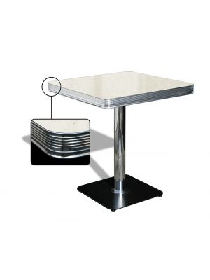 TO-23W Vintage Table for American Diner Steel Structure by Bel Air Sales Online