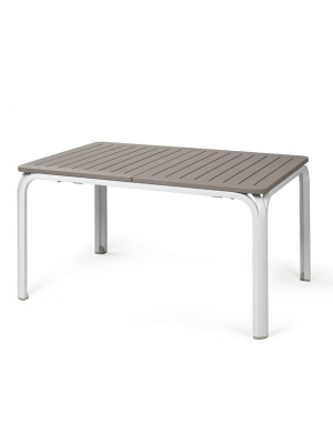 Vendita Online Alloro Tavolo Gambe in Alluminio e Piano in Polipropilene Dureltop by Nardi.