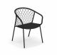 Nef 626 high design aluminum chair suitable for outdoor use by Emu online sales on www.sintesi.design
