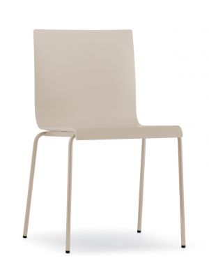 Kuadra XL 2403 chair steel legs technopolymer seat by Pedrali online sales
