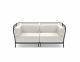 Cannolè Sofa by Emu Two Seats Sofa Outdoor Sofa Galvanized Painterd Steel SintesiDesign
