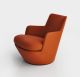 Lo Turn Swivel Armchair Coated in Fabric or Leather by Bensen Online Sales
