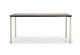 Monza Table rectangular table ash or aluminum leg hpl top by Plank online sales on www.sintesi.design now!