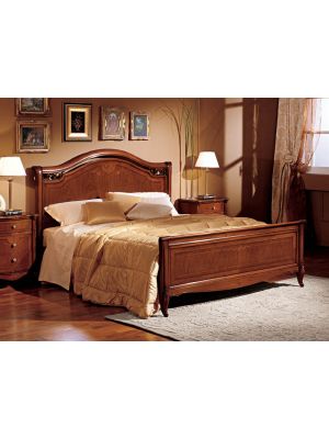 Alice Bed Made Wood Made in Italy by Bianchi Mobili