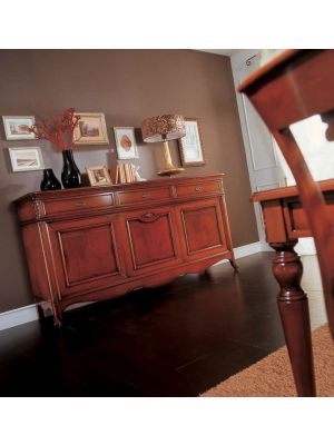 Opera Sideboard 3 Doors 3 Drawers Made in Italy by Bianchi Mobili